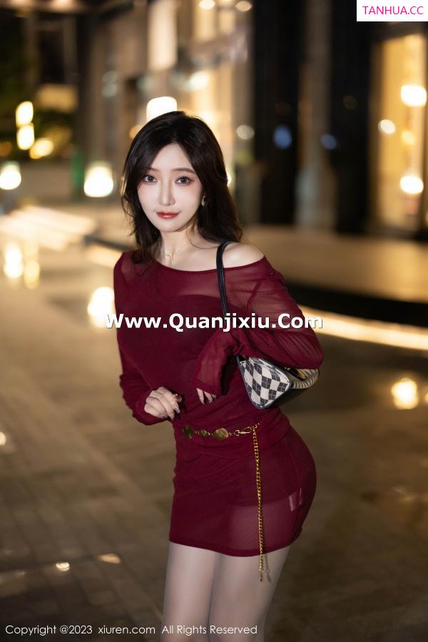 王馨瑶  [XiuRen]高清写真图 2023.09.15 No.7400 王馨瑶yanni 黑丝美腿第3张图片